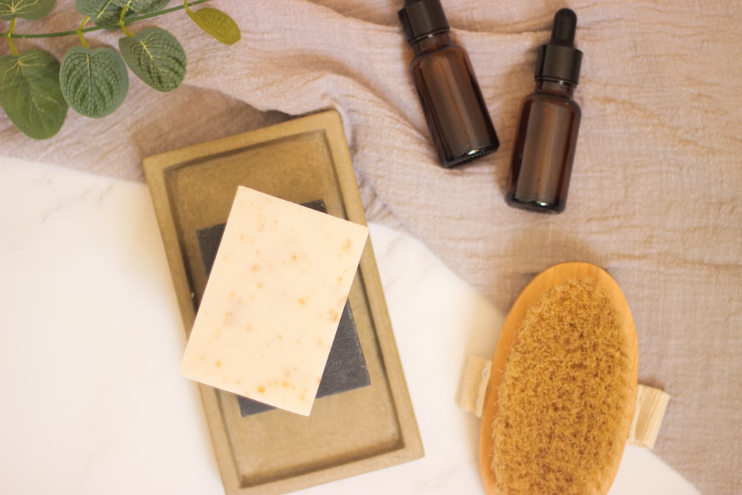 Natural personal care collection featuring botanical soaps, organic oils, and sustainable beauty essentials